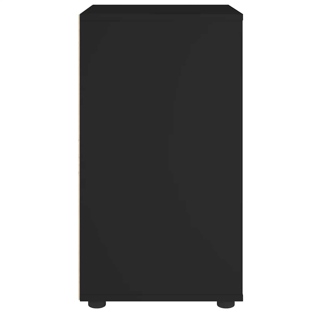 Sideboard VISNES Schwarz 60x40x73 cm Holzwerkstoff