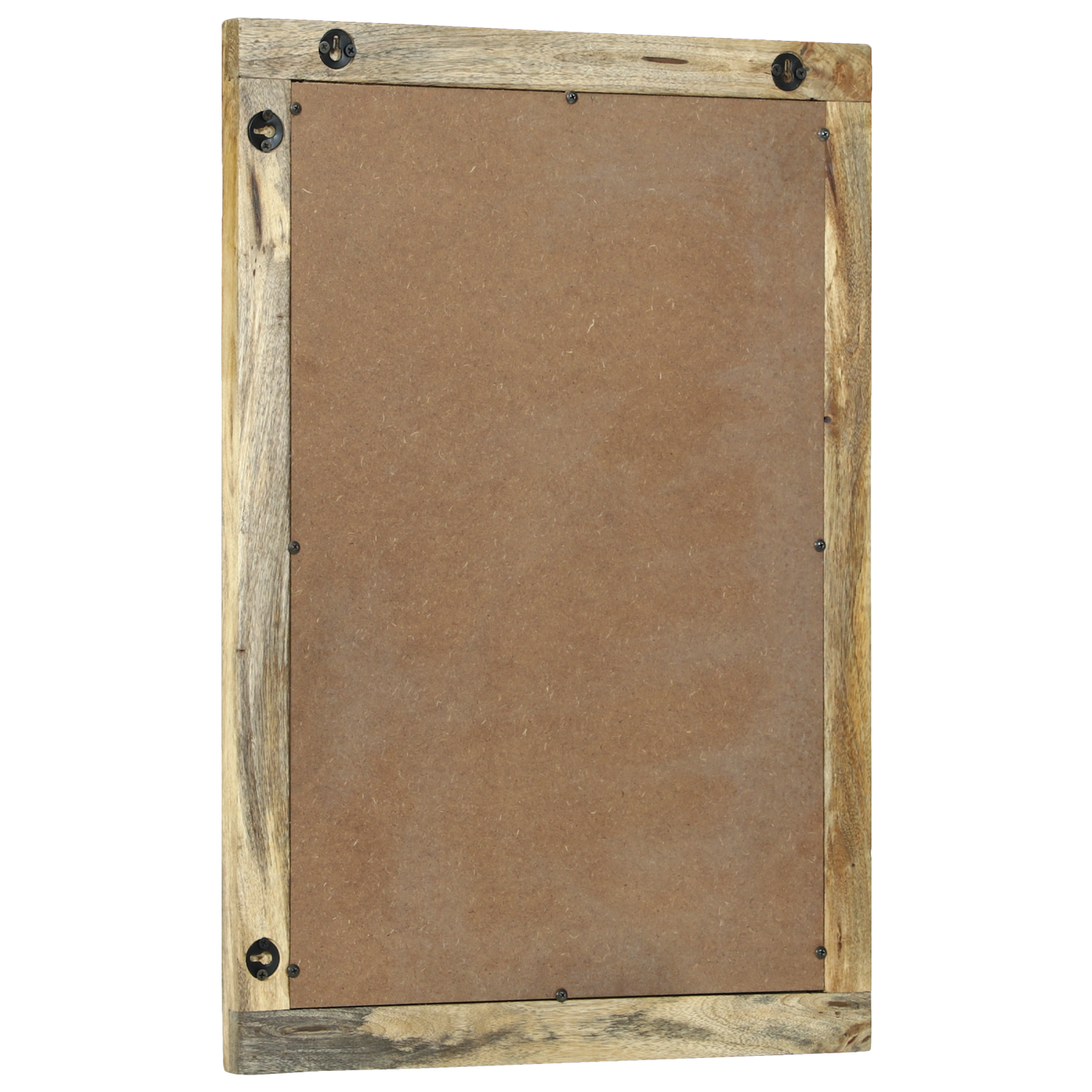 Badezimmerspiegel 50x70x30 cm Massivholz Mango