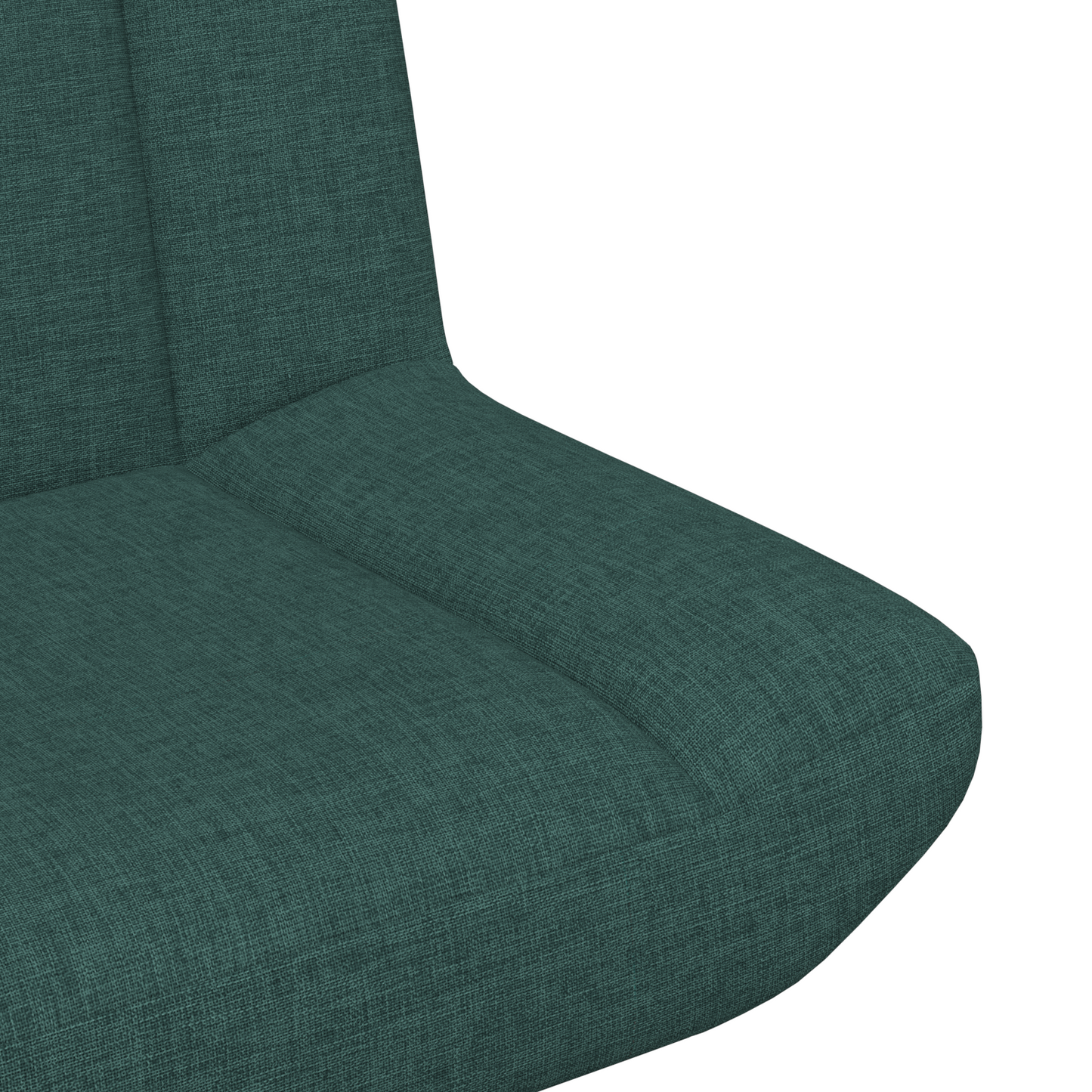 Akzentstuhl Dunkelgrün Polyester Standard Höhenverstellbar