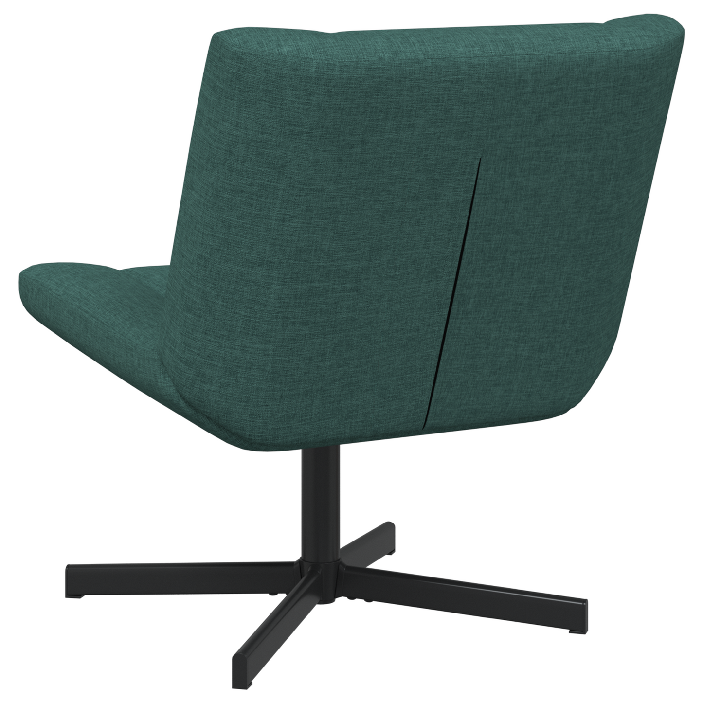 Akzentstuhl Dunkelgrün Polyester Standard Höhenverstellbar