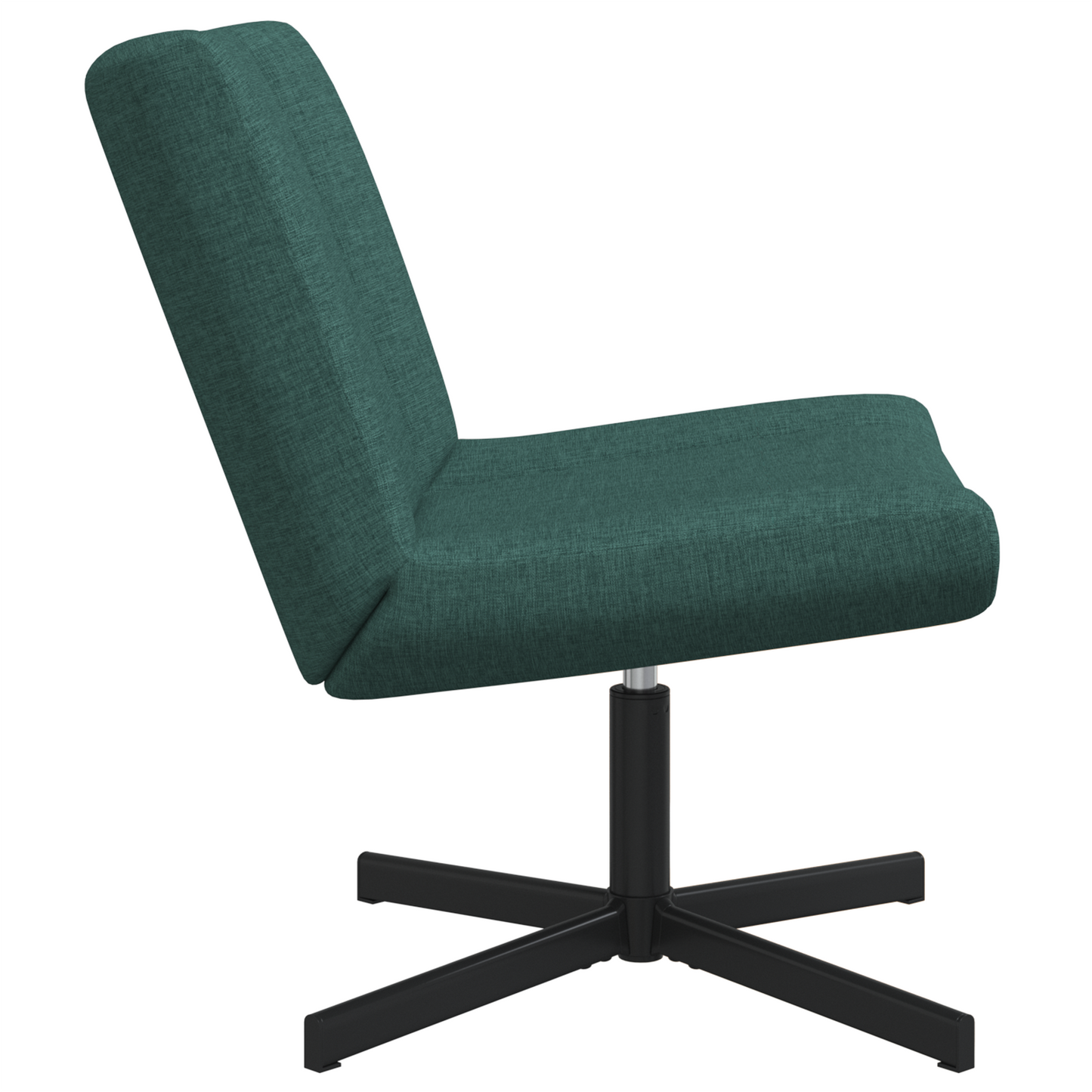 Akzentstuhl Dunkelgrün Polyester Standard Höhenverstellbar