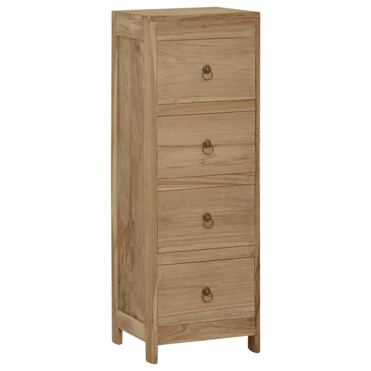 Kommode 30x30x90 cm Massivholz Teak