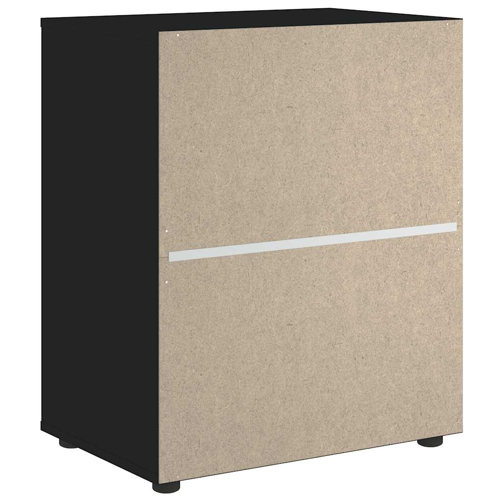 Sideboard VISNES Schwarz 60x40x73 cm Holzwerkstoff