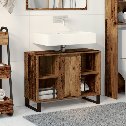 Badezimmer-Waschtisch Altes Holz Spanplatte Mittel